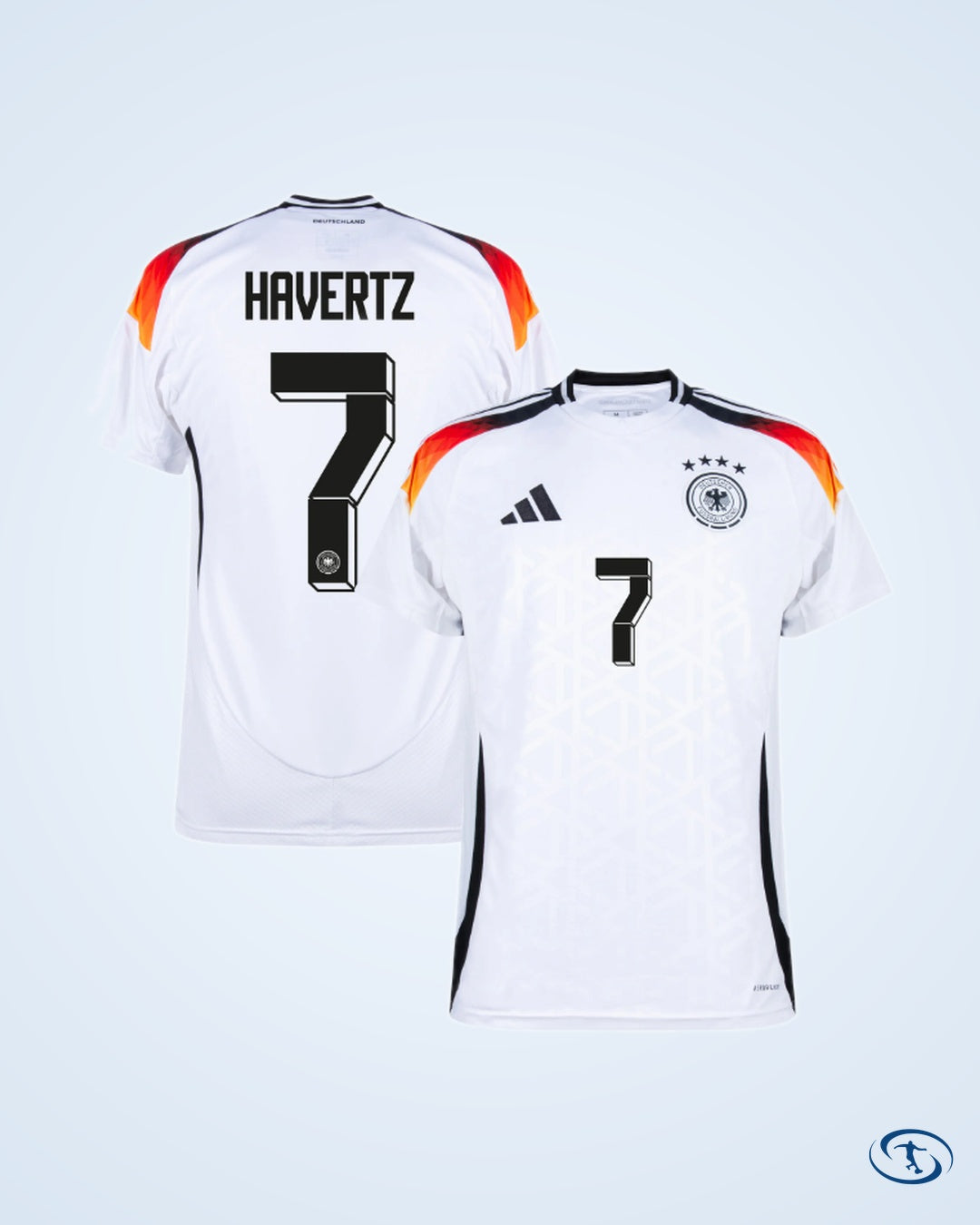 Germany Home Player Number Shirt 2024-2025 (Official Printing) - Men's