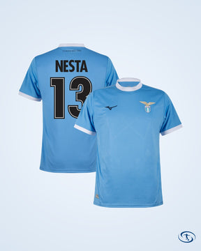 Mizuno Lazio Home Shirt 2025-2026 Fan Version (Legend Printing)