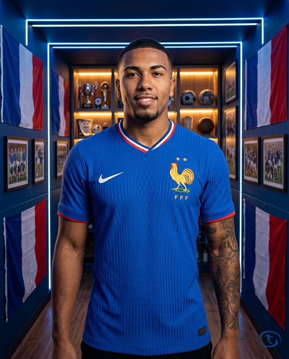 Camisa França Versão Jogador Home 24/25 - Torcedor Nike Masculino - Azul - Front View | Sant Sport