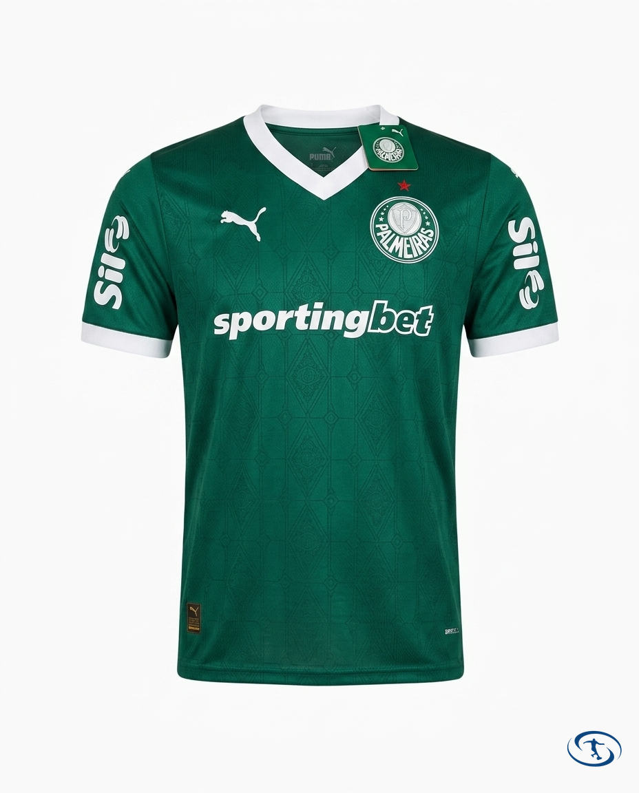 Palmeiras Jersey Home 25/26 Player Version Puma Men's - Packshot | Sant Sport