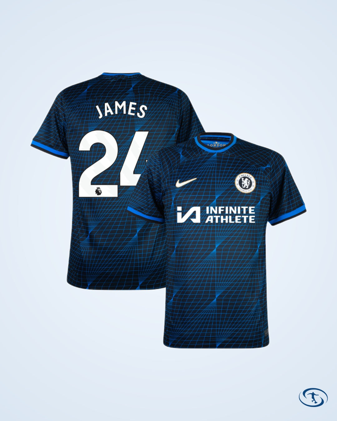 Chelsea Away Shirt 2023-2024 Fan Version (Premier League)