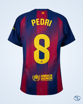 Barcelona Home Pedri 8 Shirt 2025-2026 - Men's