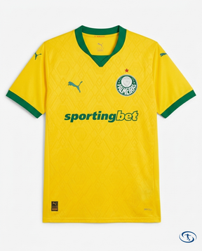 Palmeiras Jersey Third 2025/26 - Player Version Puma Men's - Yellow - Packshot | Sant Sport