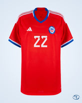Chile Home Brereton Díaz 22 Shirt 2022-2023 (Official Printing) - Men's | Sant Sport