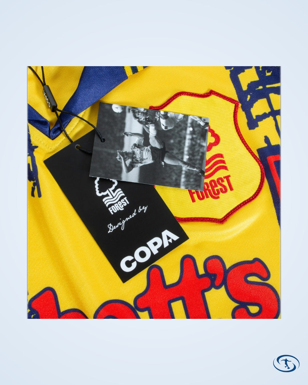 Nottingham Forest AwayRetro Shirt 1995-1997 (Retro Flex Printing) - Men's