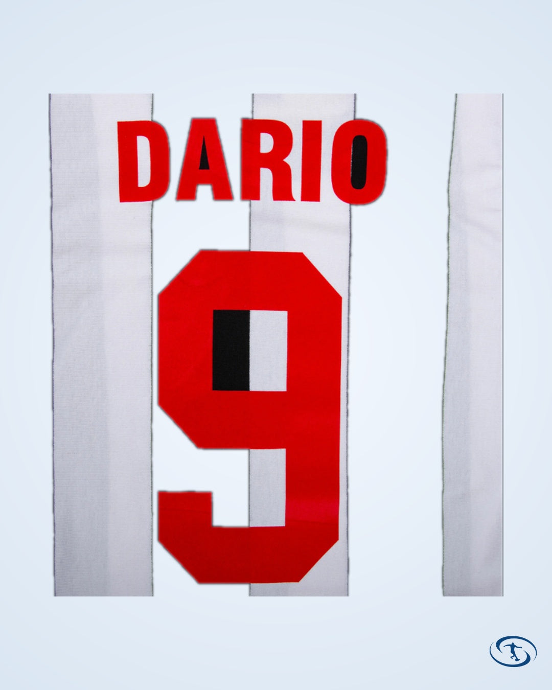 Club Atletico Mineiro Home Retro Dario 9 Shirt 1971 (Retro Flock Printing) - Men's