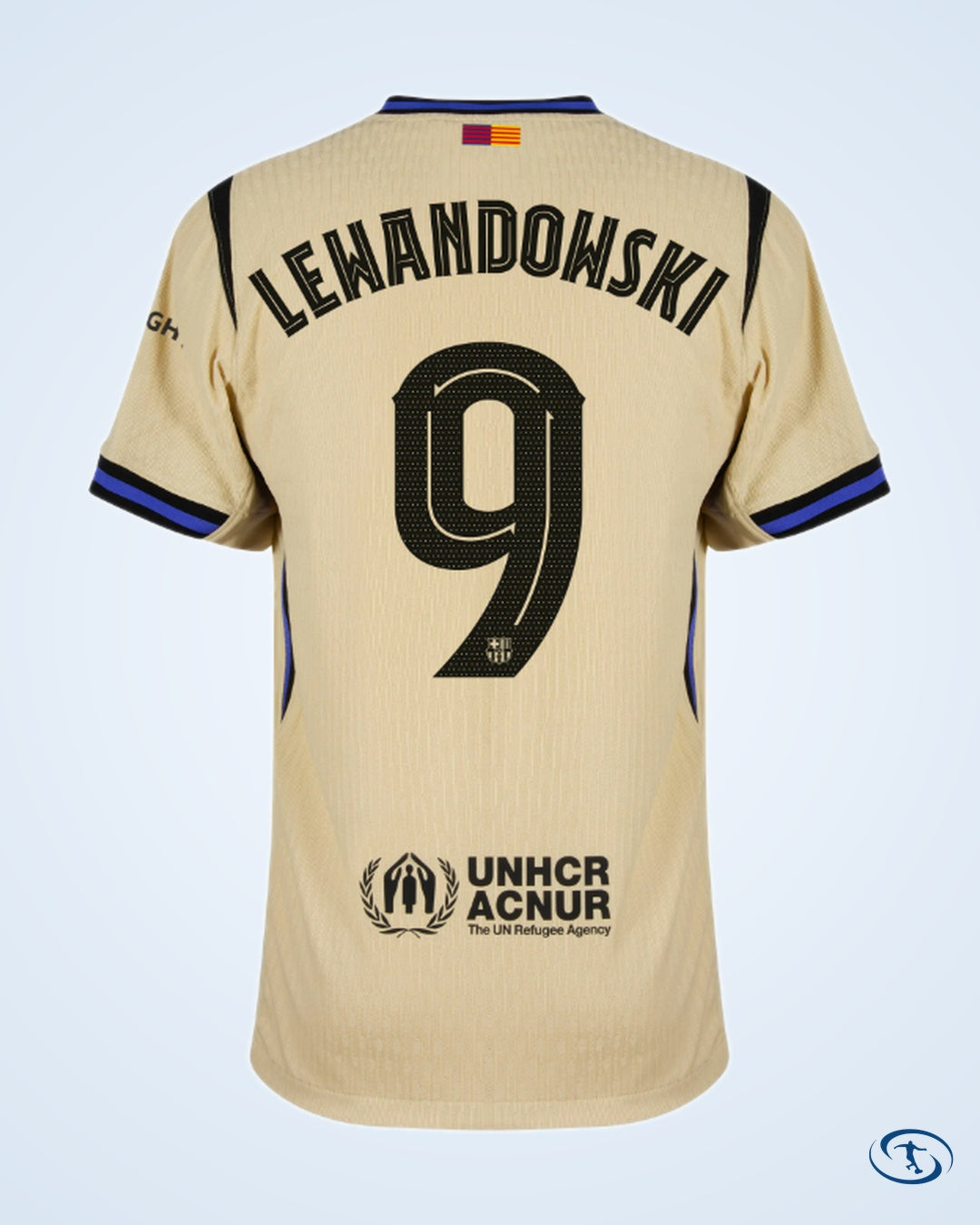 Barcelona Away Player Version Shirt 2025-2026 (Champions League) - Men's