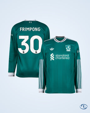 Liverpool Authentic 3rd L/S Isak 9 Shirt 2025-2026 Player Version (Premier League)