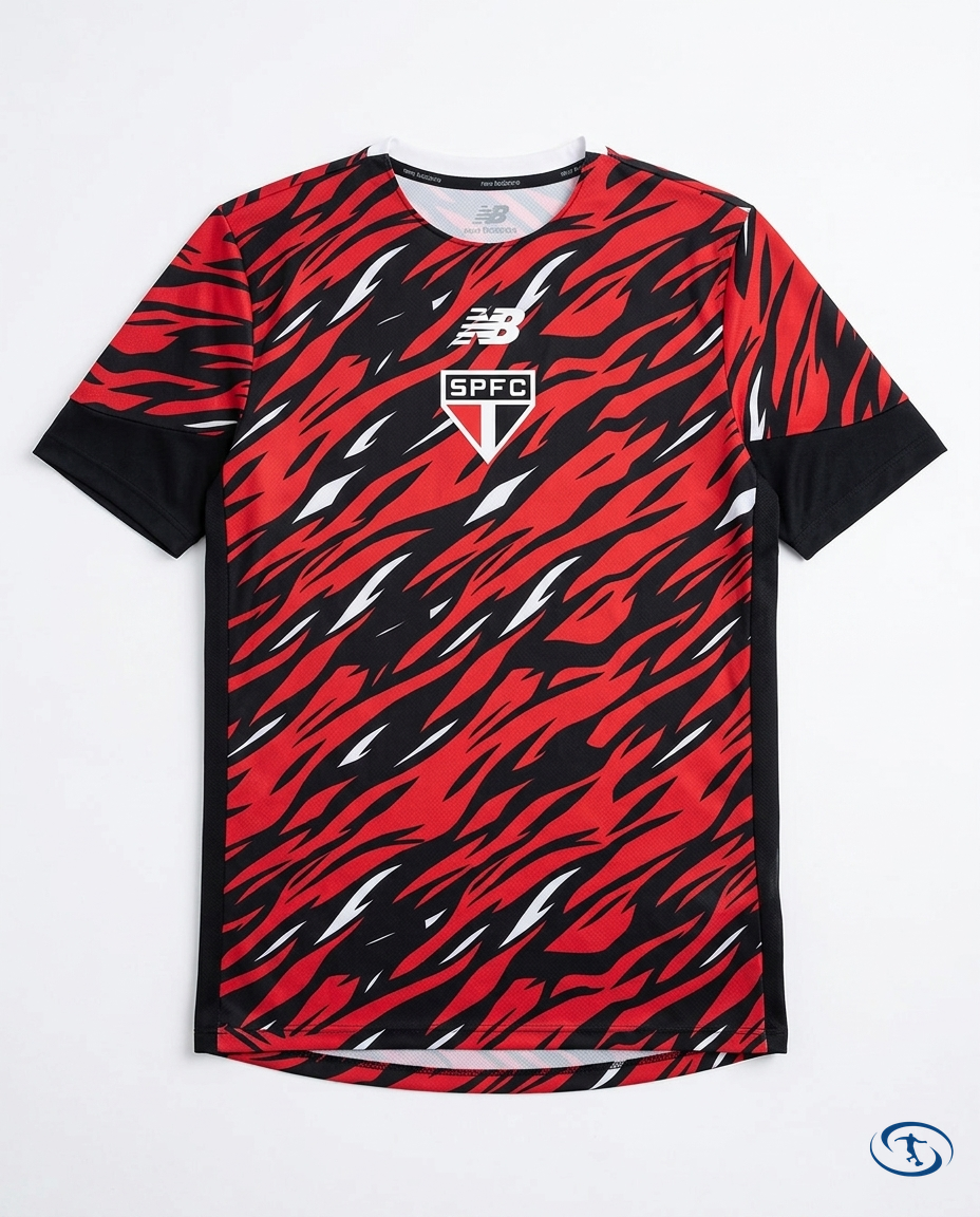 Pre-Match Sao Paulo FC Jersey 2026/27 - Packshot | Sant Sport
