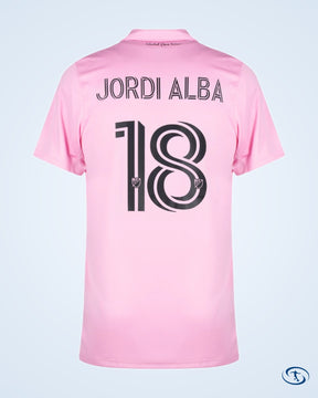 Inter Miami Home Jordi Alba 18 Jersey 2023 (Official Printing) - Men's