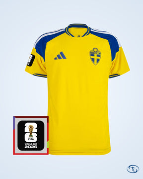 Sweden Authentic Home Shirt 2026-2027 - Men's