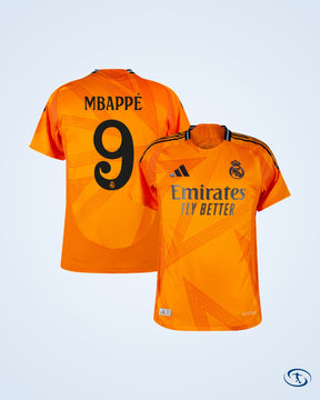 Real Madrid Authentic Player Number Away Shirt 2024-2025 (Official Printing) - Men's