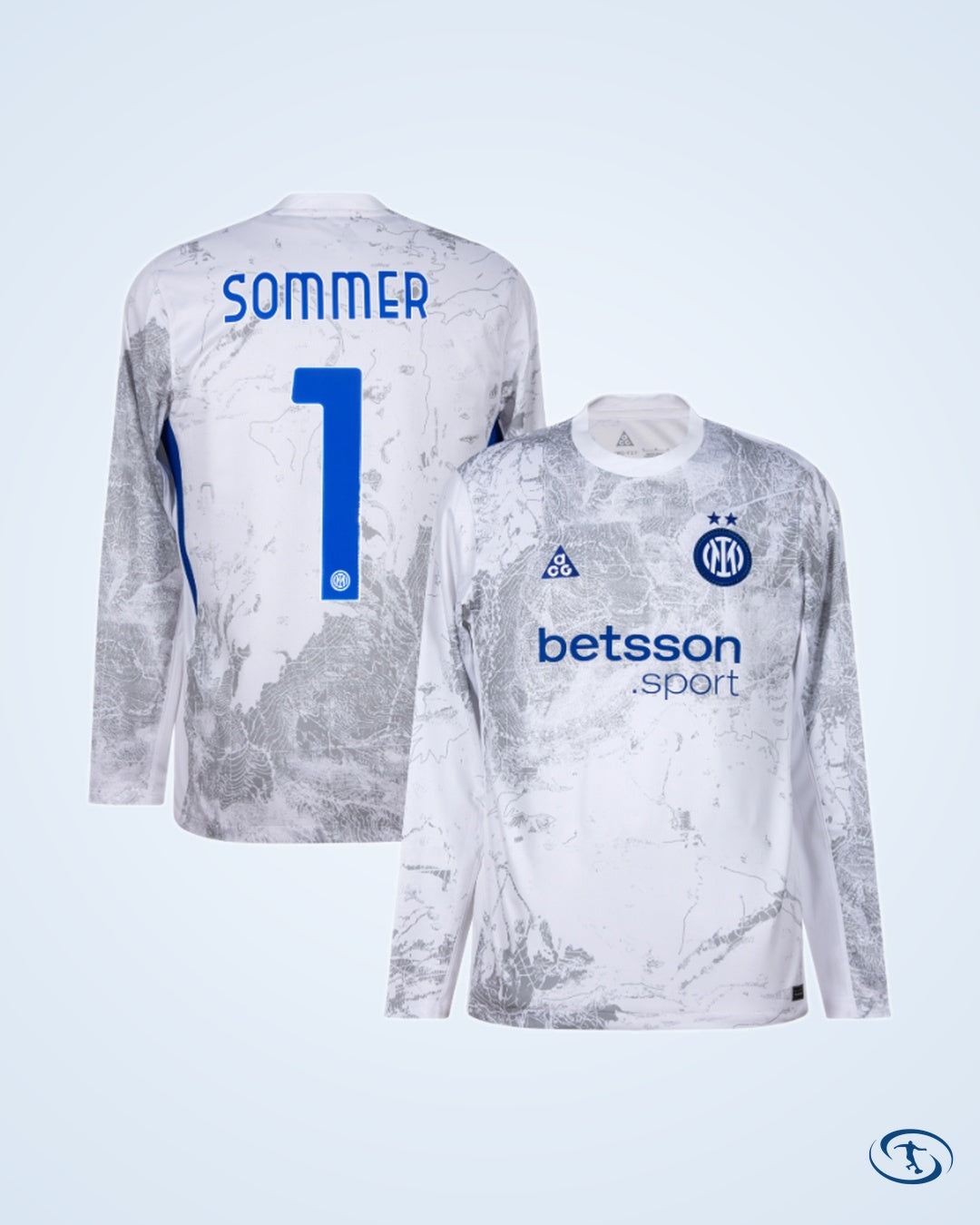 Inter Milan 4th GK Sommer 1 Shirt 2025-2026 (Official Printing) - Men's