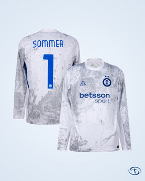Inter Milan 4th GK Sommer 1 Shirt 2025-2026 (Official Printing) - Men's
