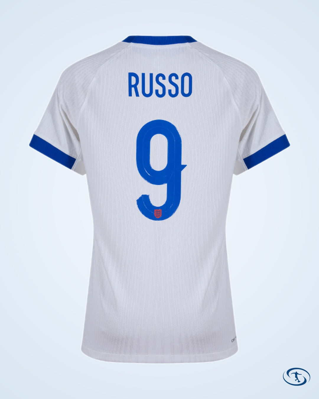 England Women's Home Russo 9 Shirt 2025-2026 (Official Printing) - Women's