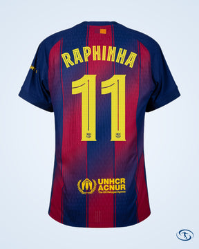 Barcelona Home Player Version Shirt 2025-2026 (Champions League) - Men's