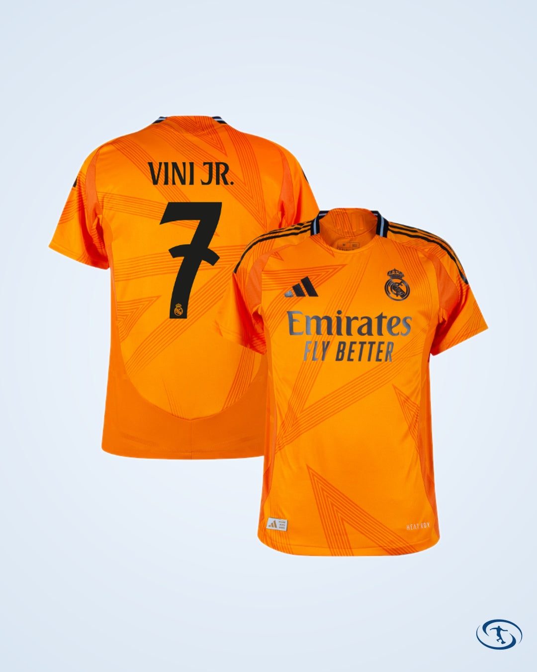 Real Madrid Authentic Player Number Away Shirt 2024-2025 (Official Printing) - Men's