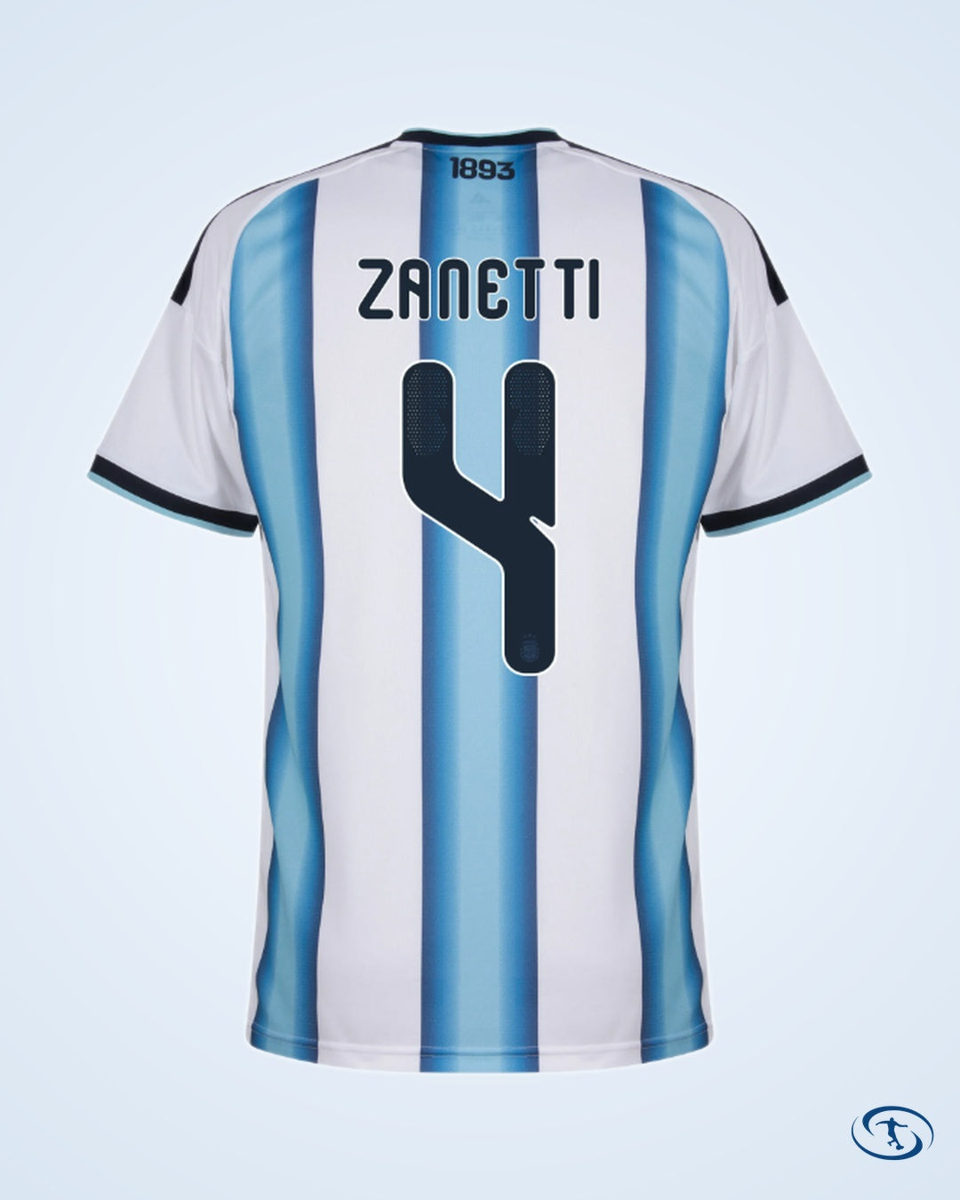 Argentina Home Player Number Shirt 2026-2027 (Official Printing)- Men's