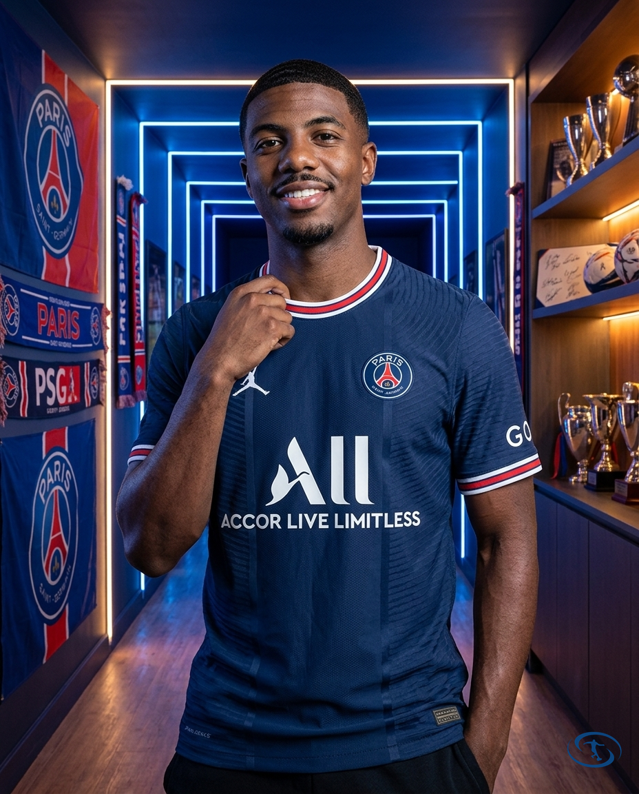 Camisa Paris Saint-Germain Home 21/22 Torcedor Nike Masculina - Marinho - Front View | Sant Sport