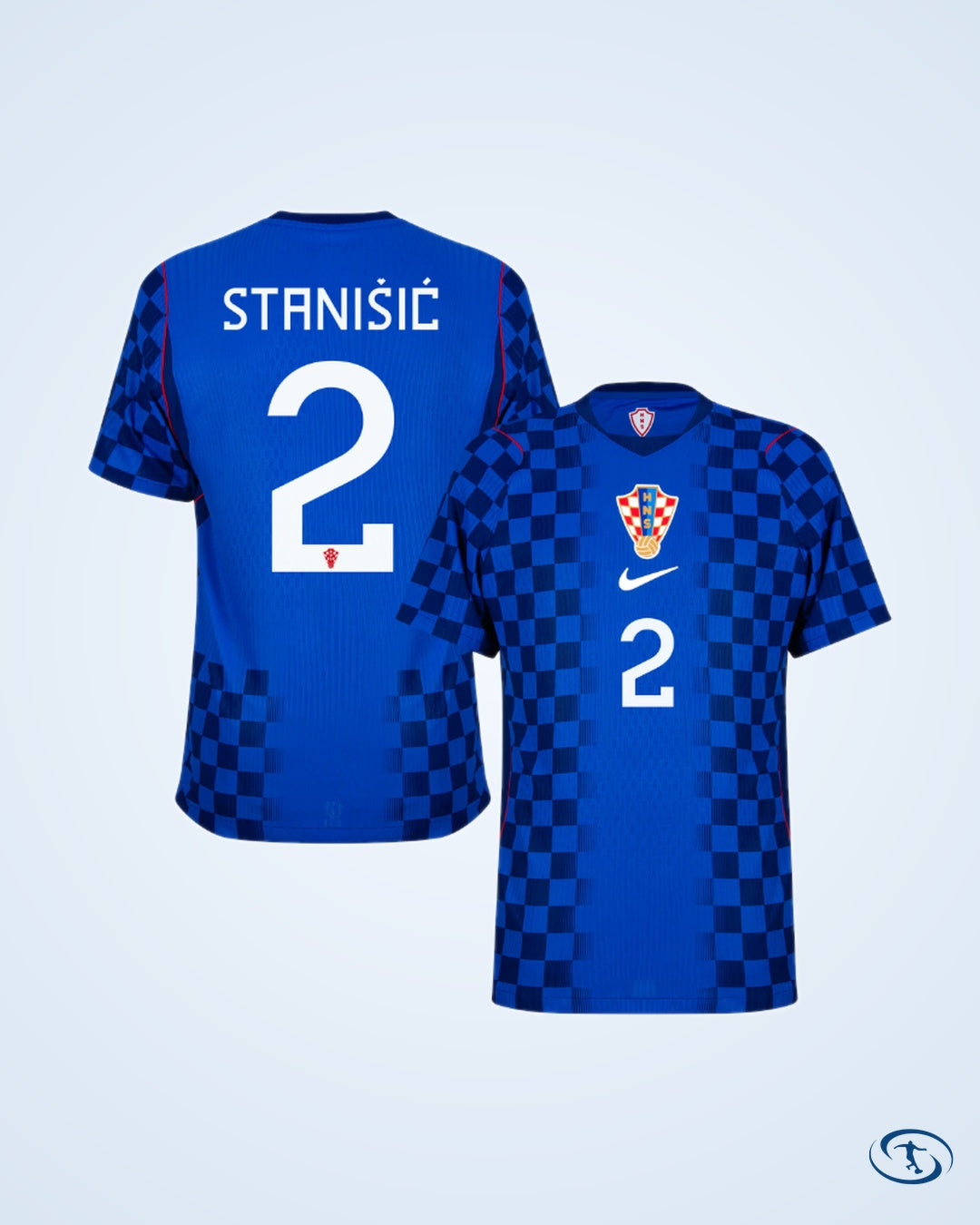 Croatia Away Player Number Shirt 2026 (Player Version) - Men's