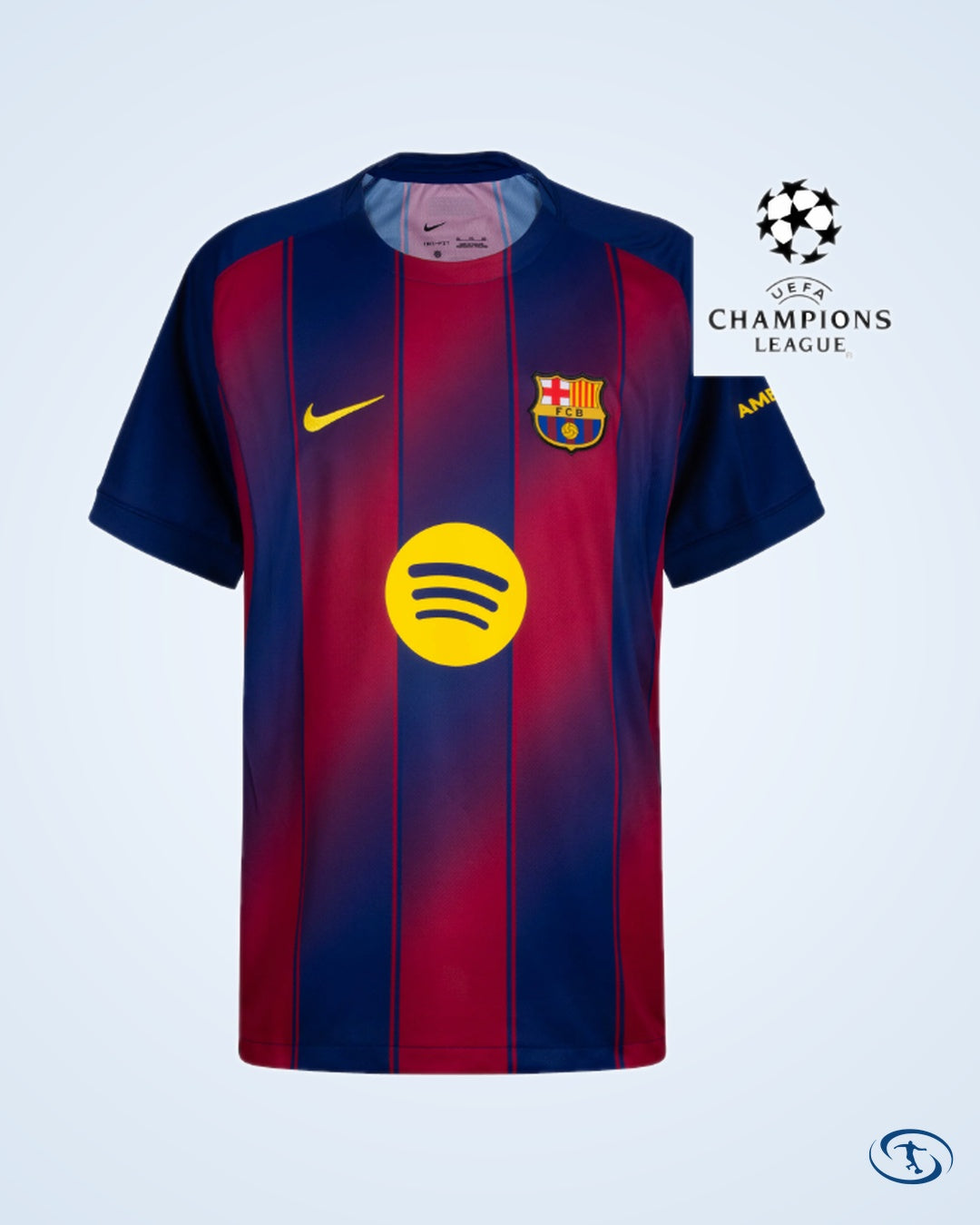 Barcelona Home KIDS Shirt 2025-2026 Fan Version (Champions League Options) - Kids