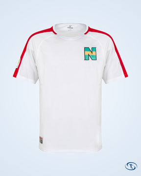 Captain Tsubasa Nankatsu Shogaku Official Home Shirt 2 (white/red) - Men's