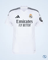 Real Madrid Home Shirt 2024-2025 inc. HP Patch - Men's