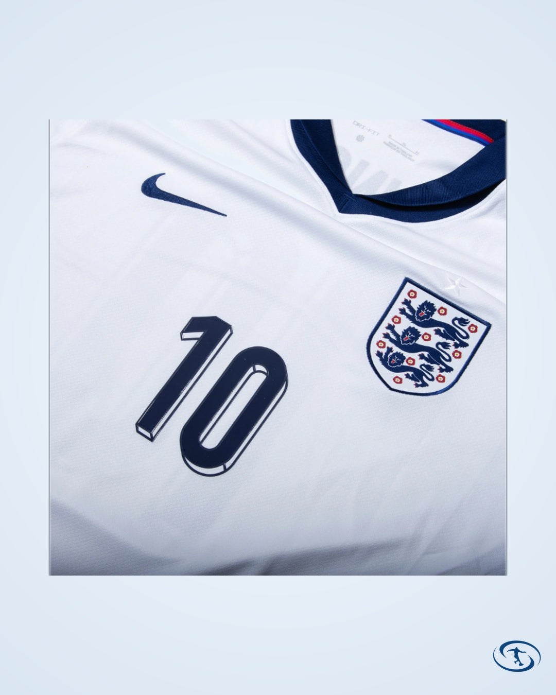 England Home Shirt 2024-2025 Fan Version (Official Printing)