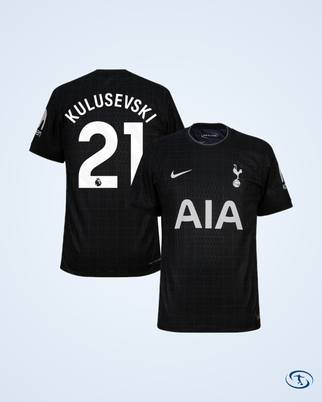 Tottenham Authentic Away Player Number Shirt 25-26 (Premier League) - Men's