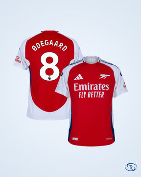 Arsenal Home Authentic Player Number Shirt 2024-2025 (Player Version) - Men's