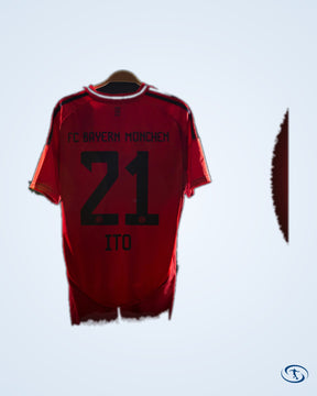 Bayern Munich Home Ito 21 Shirt 2024-2025 (Official Printing) - Men's