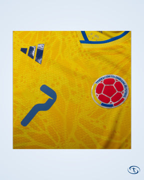 Colombia Authentic Shirt 2026-2027 Player Version (Official Printing)
