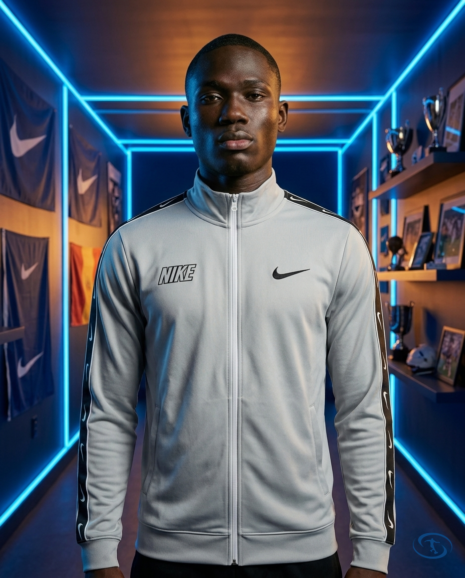 Conjunto Tech Fleece Nike - Cinza e Preto - Front View | Sant Sport