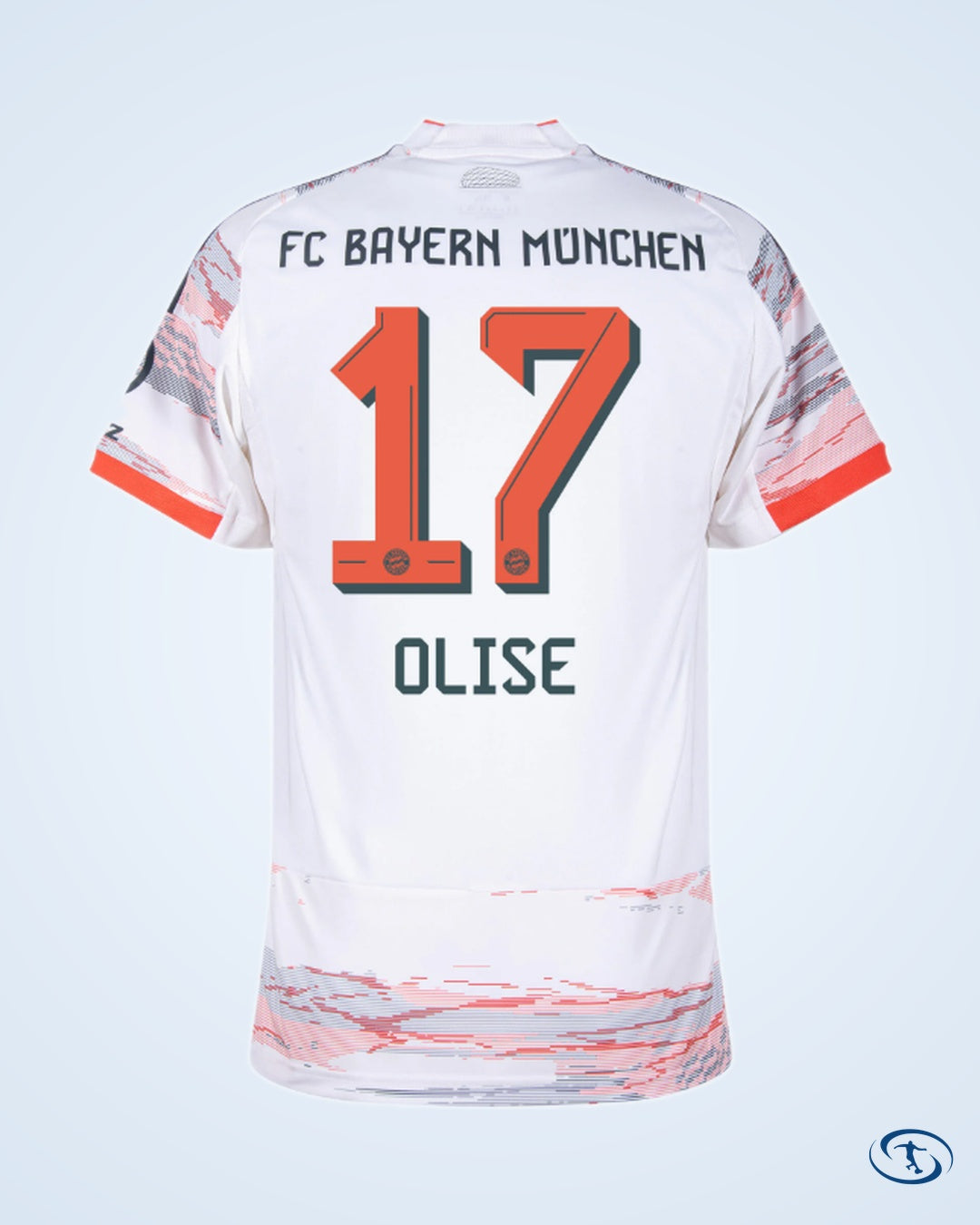 Bayern Munich Away Shirt 2025-2026 Fan Version (Official Printing)