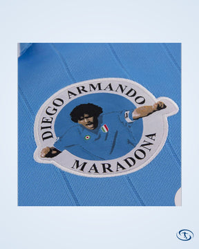 Maradona X Copa Napoli Home Retro Shirt 1986-1987 - Men's | Sant Sport