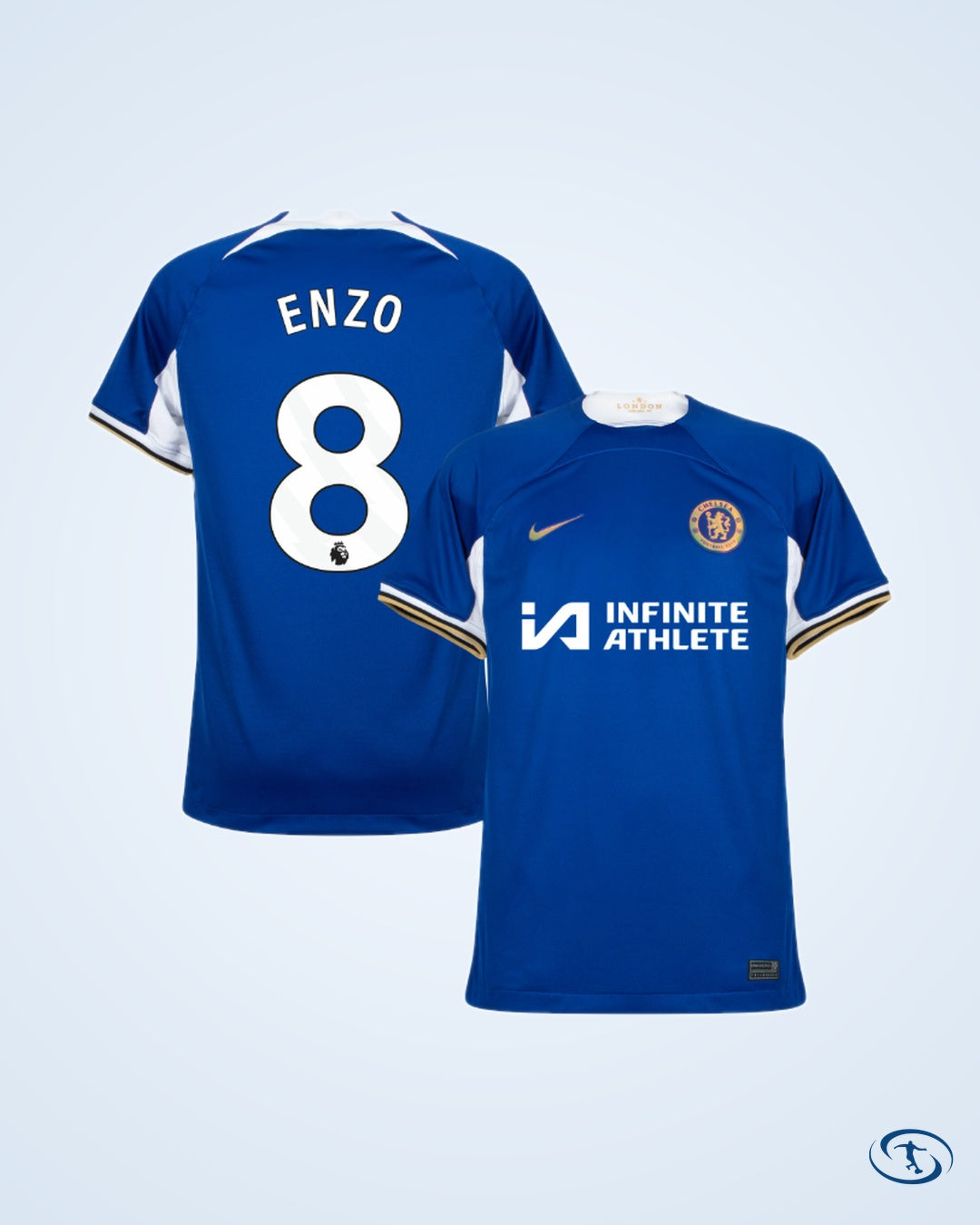 Chelsea Home Enzo 8 KIDS Shirt 2023-2024 (Premier League) - Kids