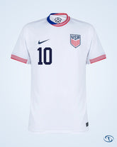 USA Home Pulisic 10 Shirt 2024-2025 (Official Printing) - Men's | Sant Sport