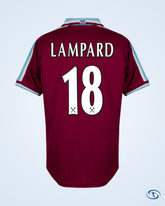 Score Draw West Ham Utd Home Retro Shirt 1999-2001 (Retro Flex Printing) - Men's