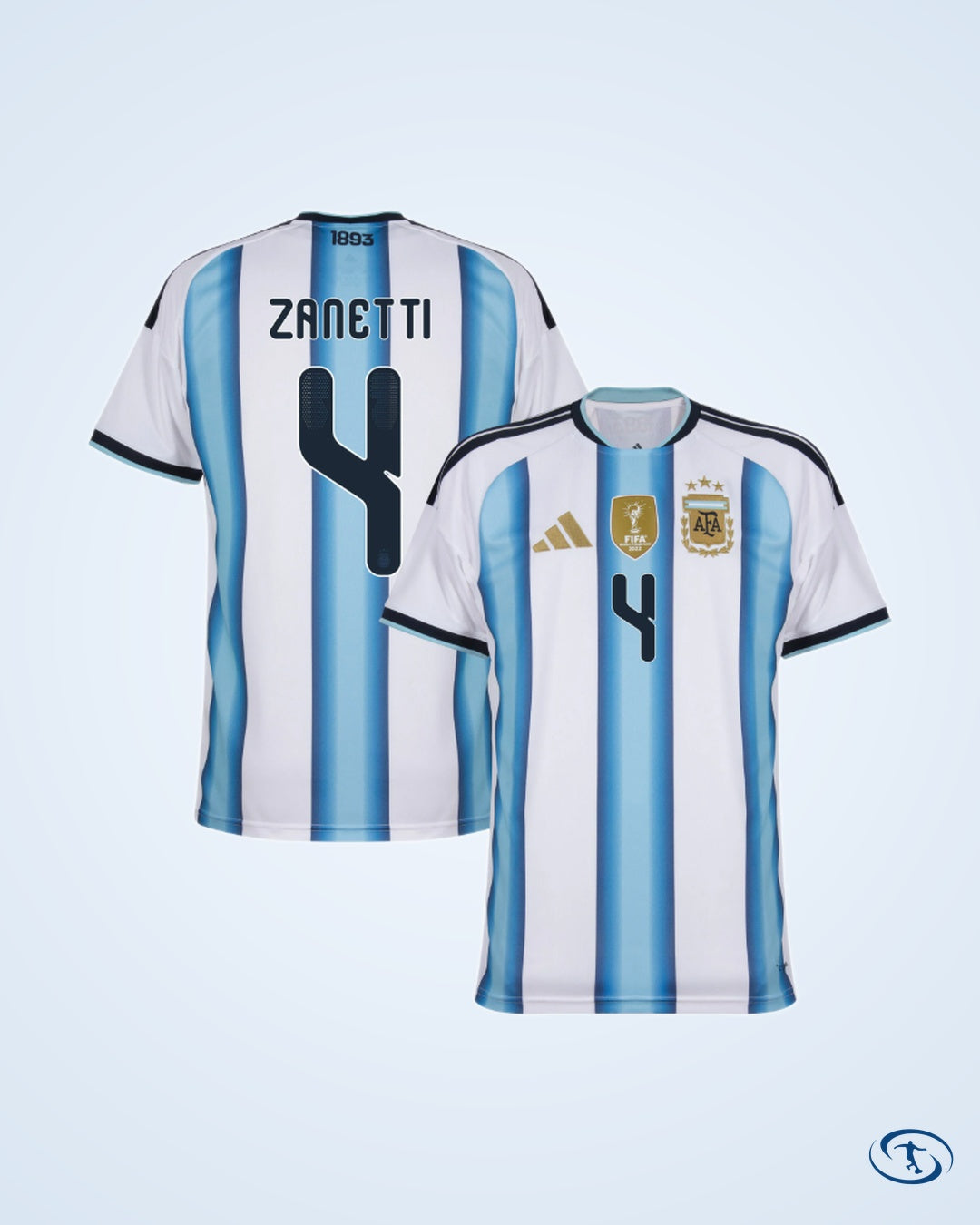Argentina Home Player Number Shirt 2026-2027 (Official Printing)- Men's