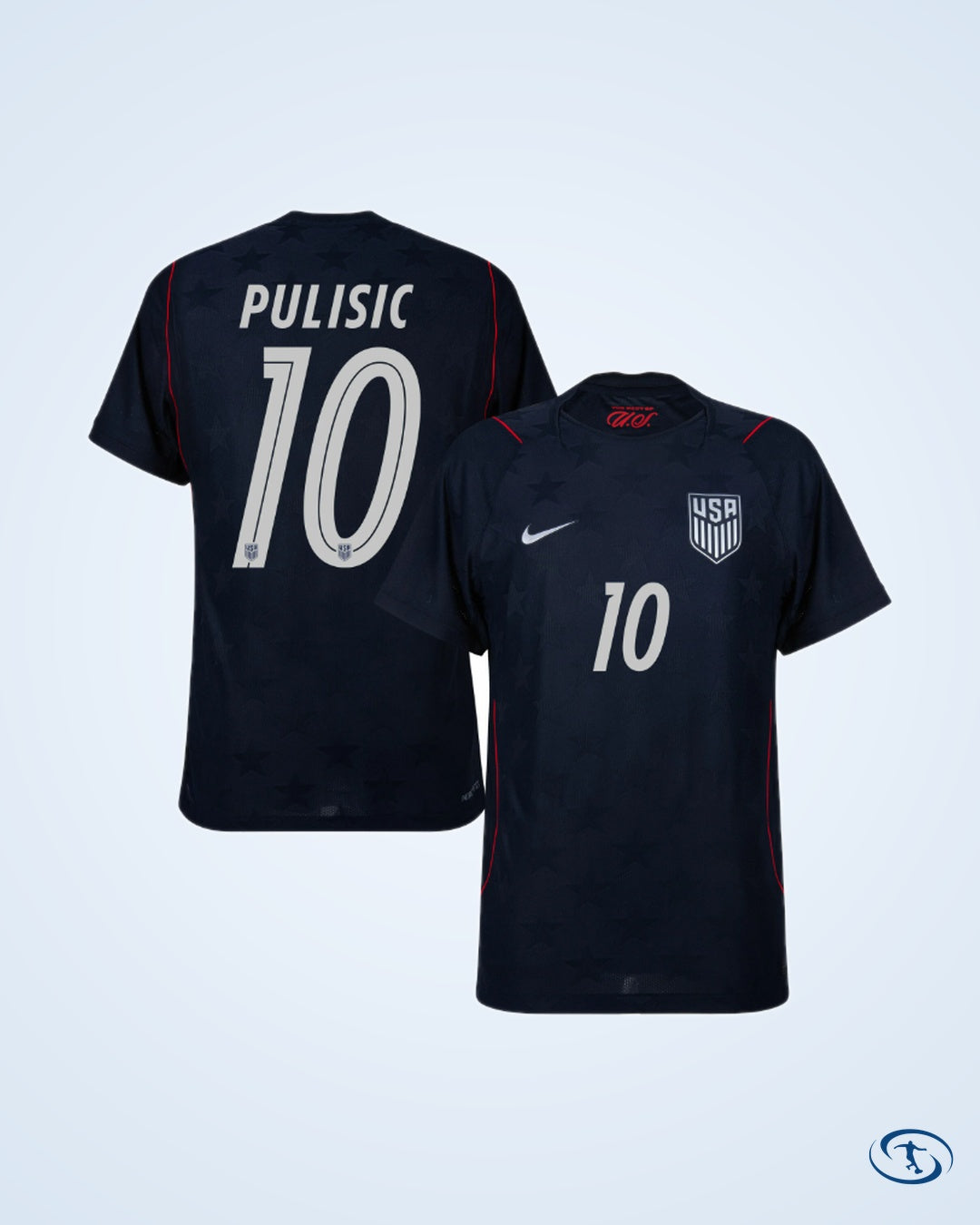 USA Away Pulisic 10 Shirt 2026-2027 (Official Printing) - Men's