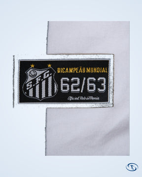 Santos Retro Away No.10 Shirt 1963 (Retro Flock Printing) - Men's