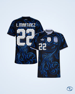 Argentina Away Player Number Shirt 2026-2027 (Official Printing) - Men's