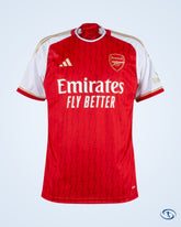 Arsenal Home Bergkamp 10 Shirt 2023-2024 (Legend Printing) - Men's | Sant Sport