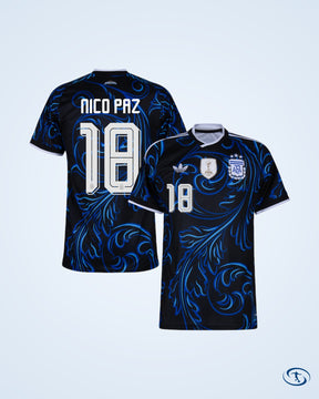 Argentina Away Player Number Shirt 2026-2027 (Official Printing) - Men's