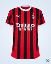 AC Milan Authentic Home Shirt 2024-2025 - Men's