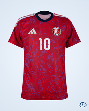 Costa Rica Authentic Home Ugalde 10 Shirt (Incorrect Number) - Size M - Men's | Sant Sport