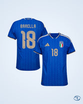 Italy Authentic Home Shirt 2026-2027 Player Version (Official Printing)