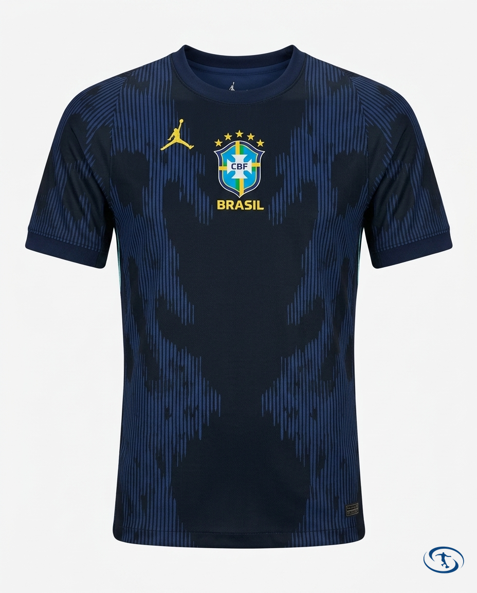 Brazil Jersey Away II 2026/27 Player Version Nike X Jordan Men's - Packshot | Sant Sport