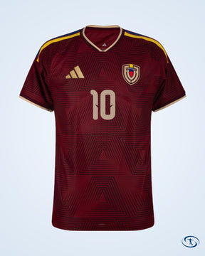 Venezuela Authentic Home Anor 10 Shirt 2026-2027 (Official Printing) - Men's | Sant Sport