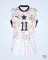Ghana Home Semenyo 11 Shirt 2026-2027 (Official Printing) - Men's | Sant Sport